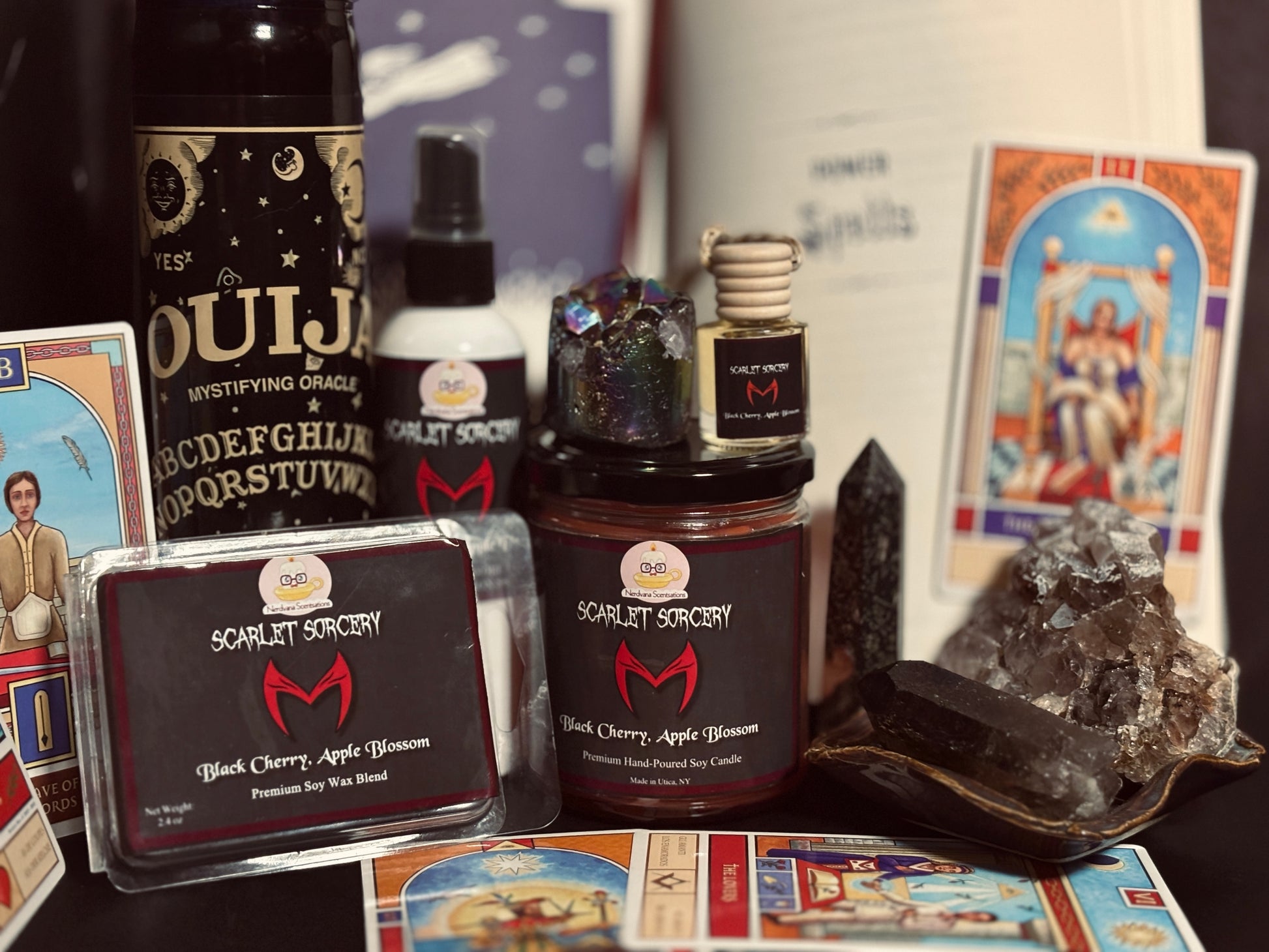 Nerdvana Scentsations - Scarlet Sorcery™ Collection - Nerdvana Scentsations