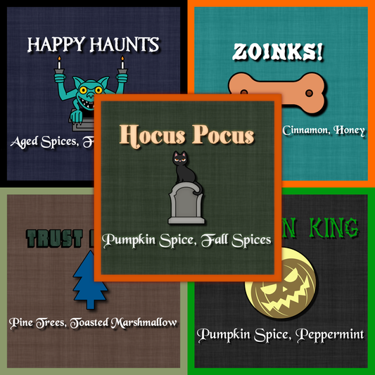 Nerdvana Scentsations™ - Sorta Spooky Candle Bundle - Nerdvana Scentsations