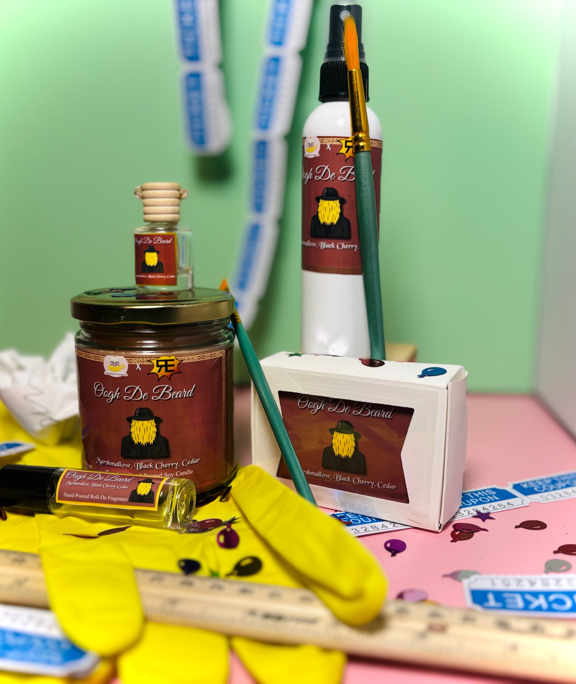 Nerdvana Scentsations - Oogh de Beard™ Collection (Random Encounters Collab) - Nerdvana Scentsations