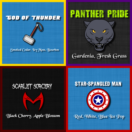 Rivals Bundle - 4 Candle Bundle - Nerdvana Scentsations